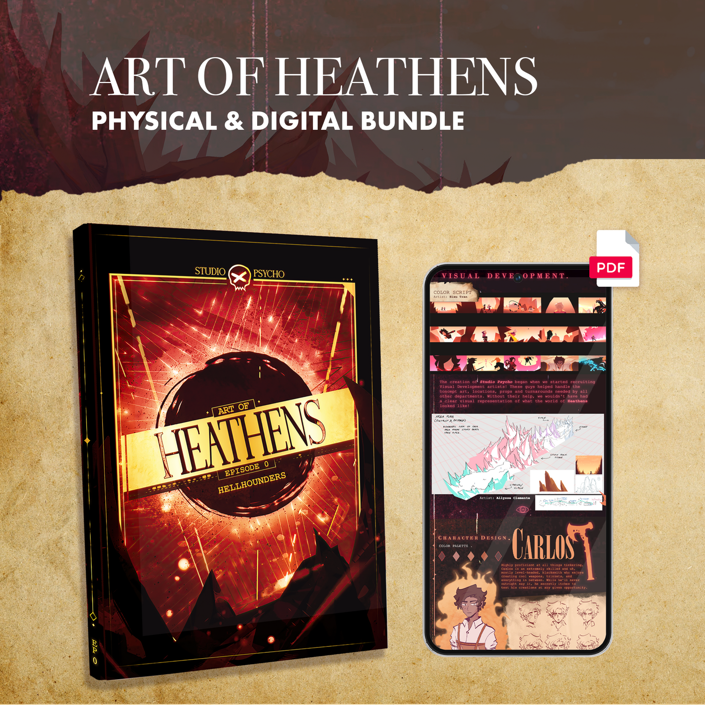 Heathens Artbook: Ep.0