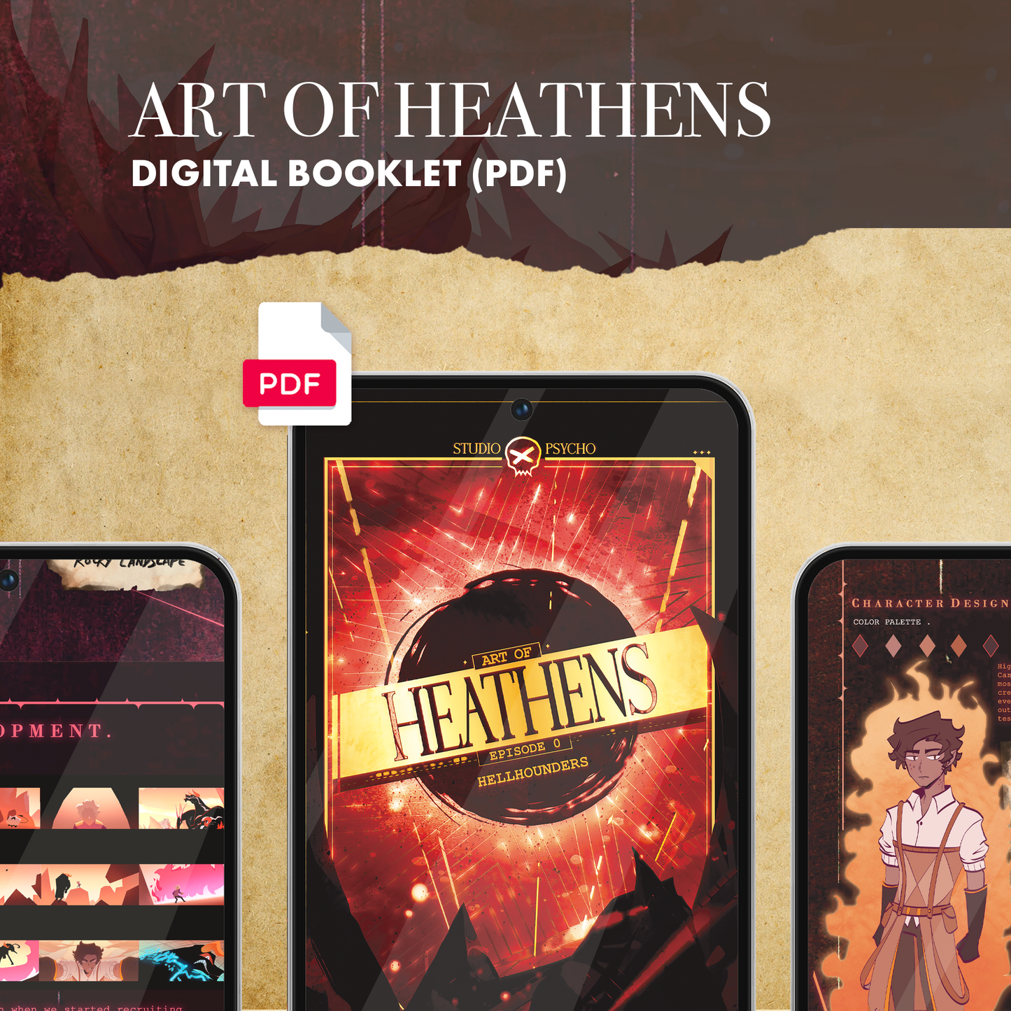 Digital Artbook: HEATHENS Ep.0