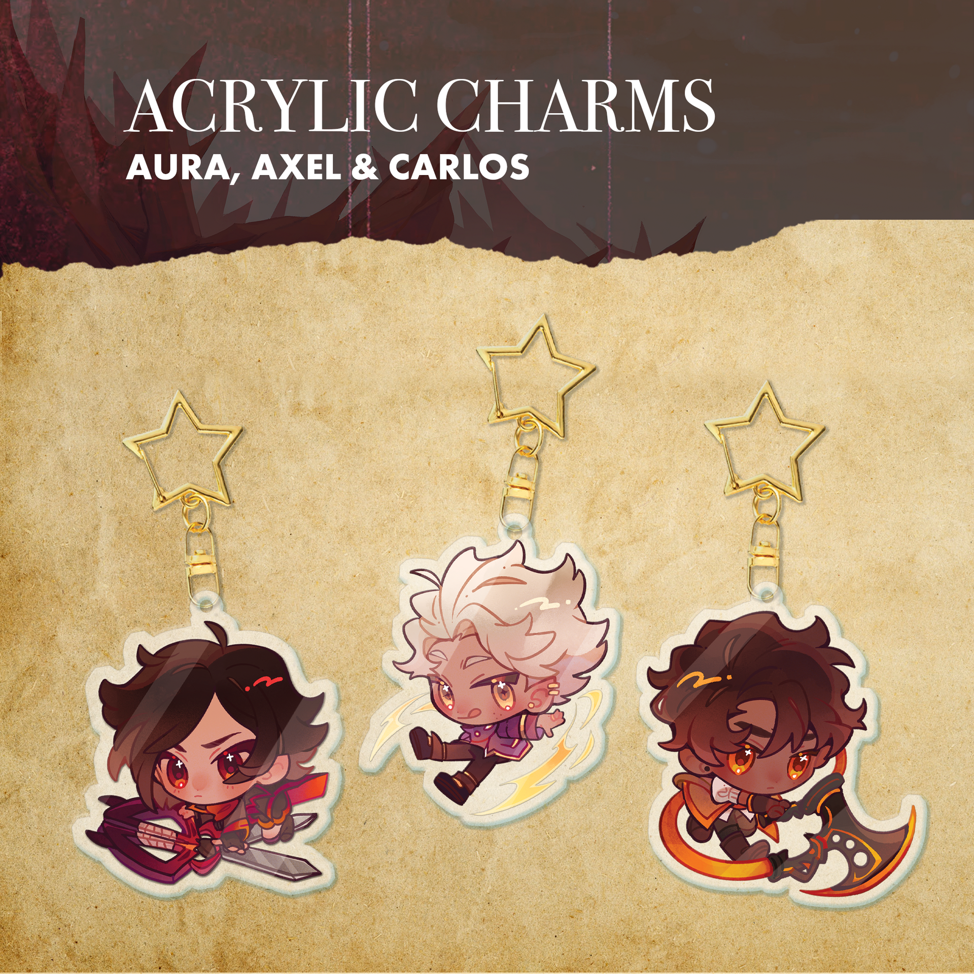 Acrylic Keychains – Studio Psycho