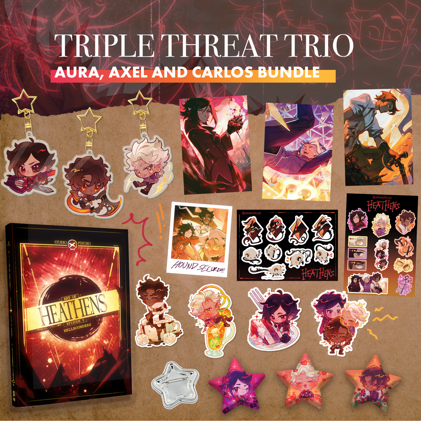 Triple Threat Trio Bundle